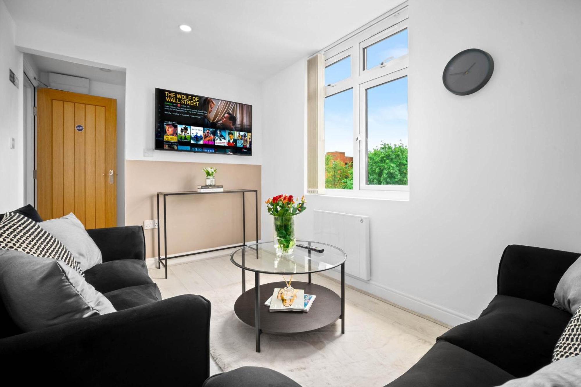 Luxury 2 Bedroom - Near Centre - Wifi - Smart Tv 3mr *